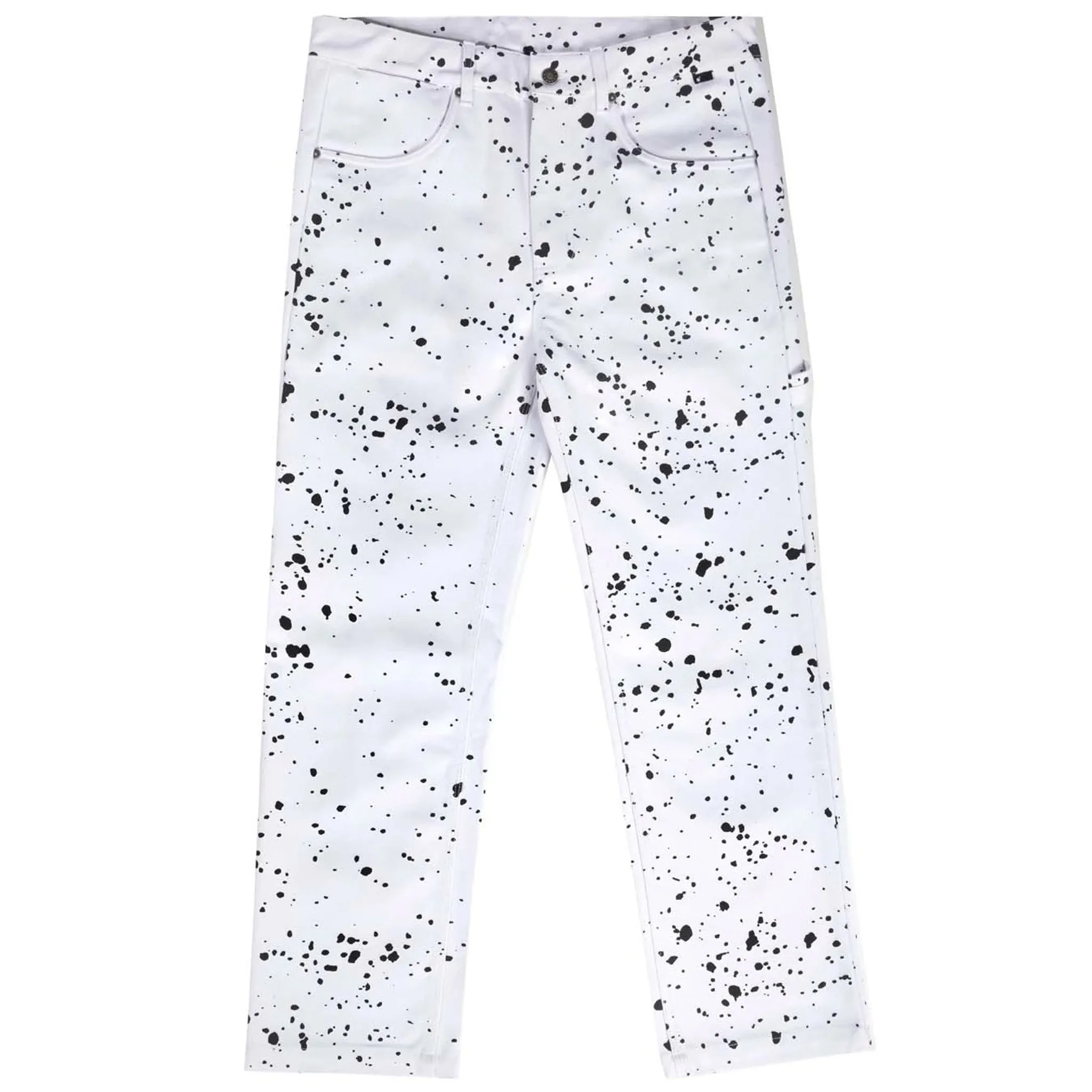 Vides Splatter Painter Pant (White)