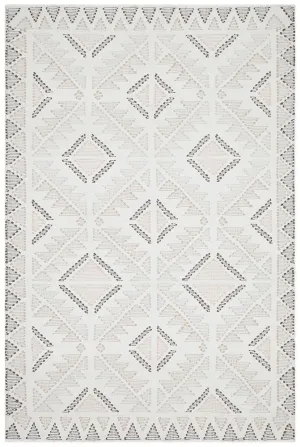 Vidya Rug white Peach