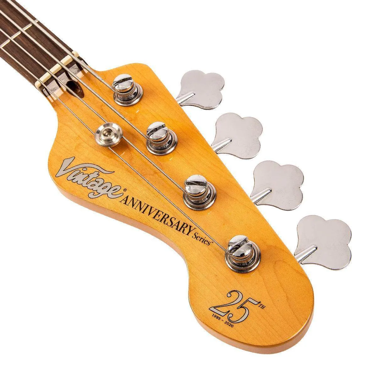 Vintage 25th Anniversary Series VJ74 Edition 2 Bass ~ Silver Burst