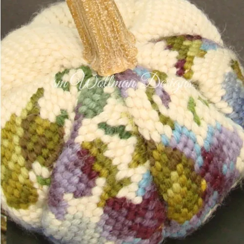 Violets on Ivory