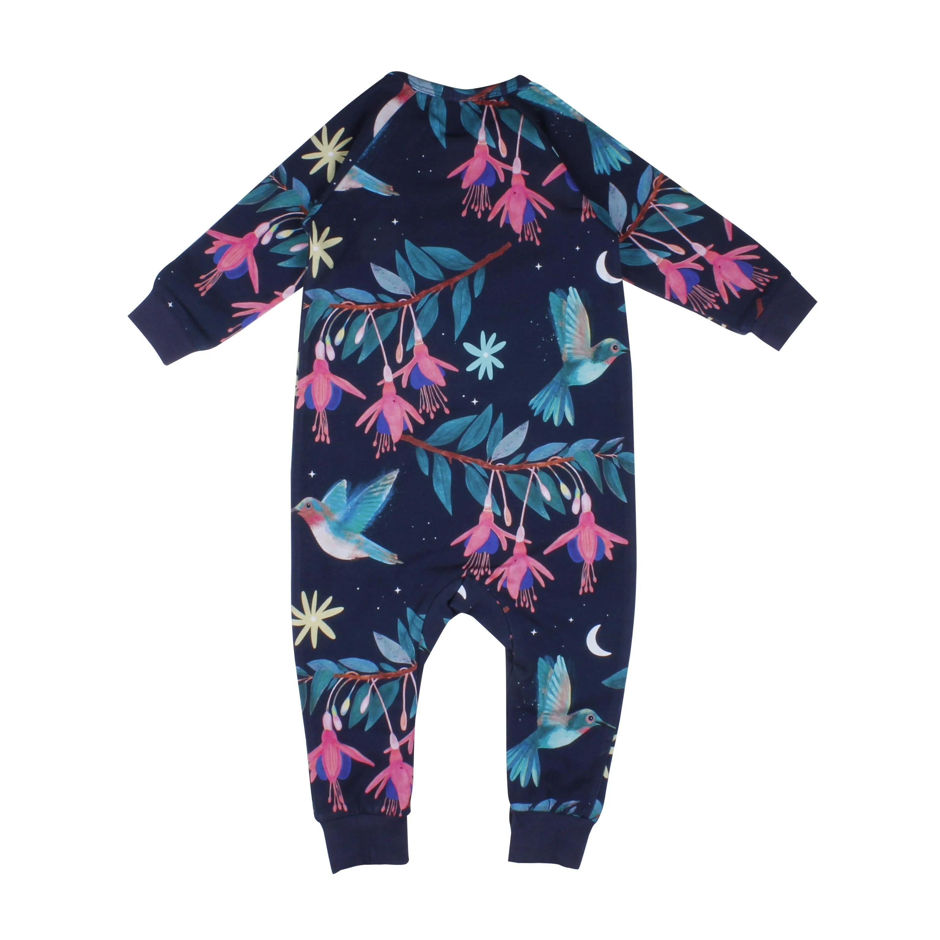 Walkiddy Hummingbirds Rompersuit (Long Sleeve & Full Length)
