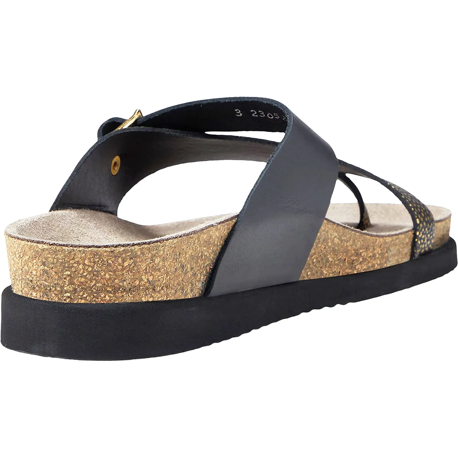 Women's Mephisto Helen Mix Gold Condor/Black Leather