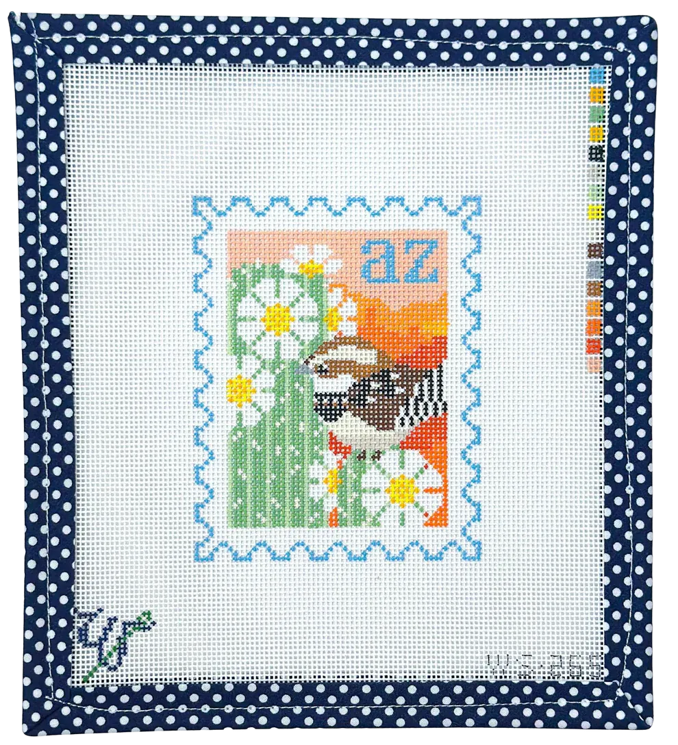 WS-265  Arizona State Bird and Flower Stamp