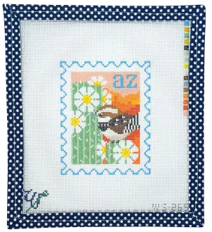 WS-265  Arizona State Bird and Flower Stamp