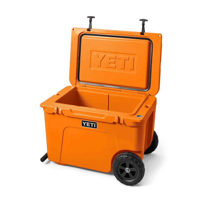 Yeti Tundra Haul Wheeled Cool Box King Crab Orange