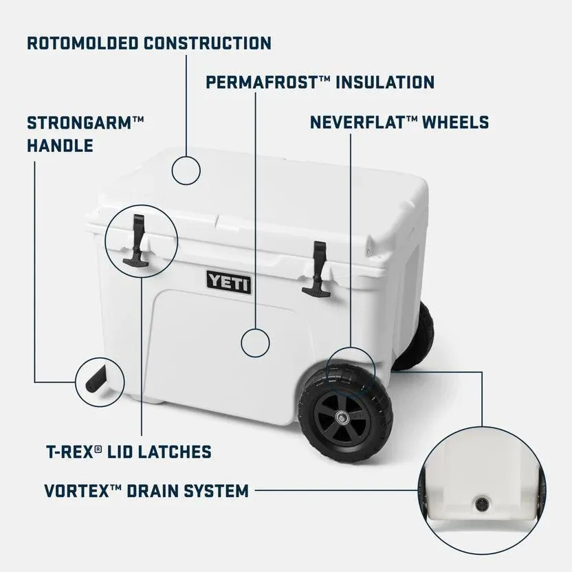Yeti Tundra Haul Wheeled Cool Box King Crab Orange