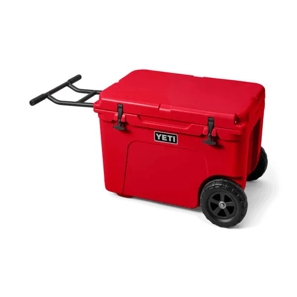 Yeti Tundra Haul Wheeled Cool Box Rescue Red