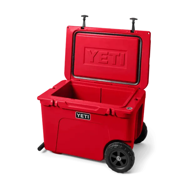 Yeti Tundra Haul Wheeled Cool Box Rescue Red